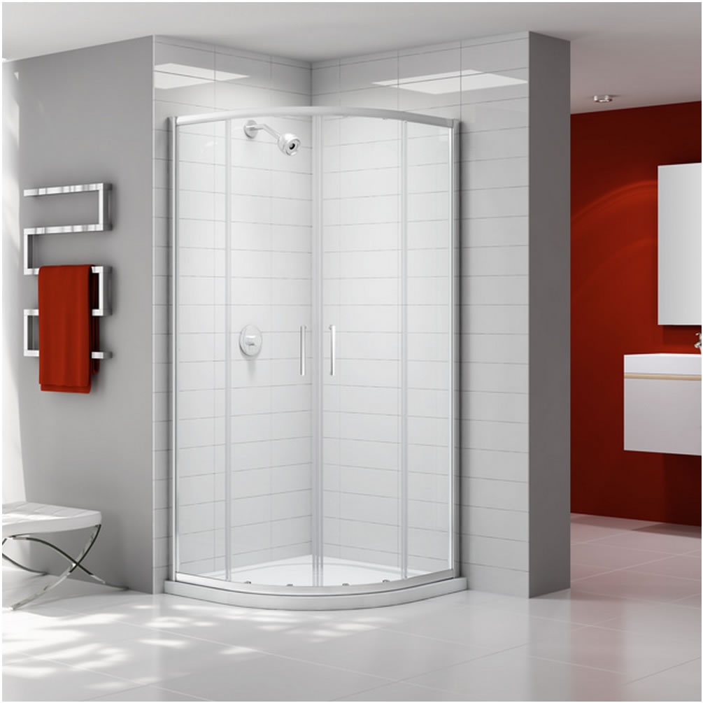 Lifestyle image of Merlyn Ionic Express 800mm Two-Door Shower Quadrant